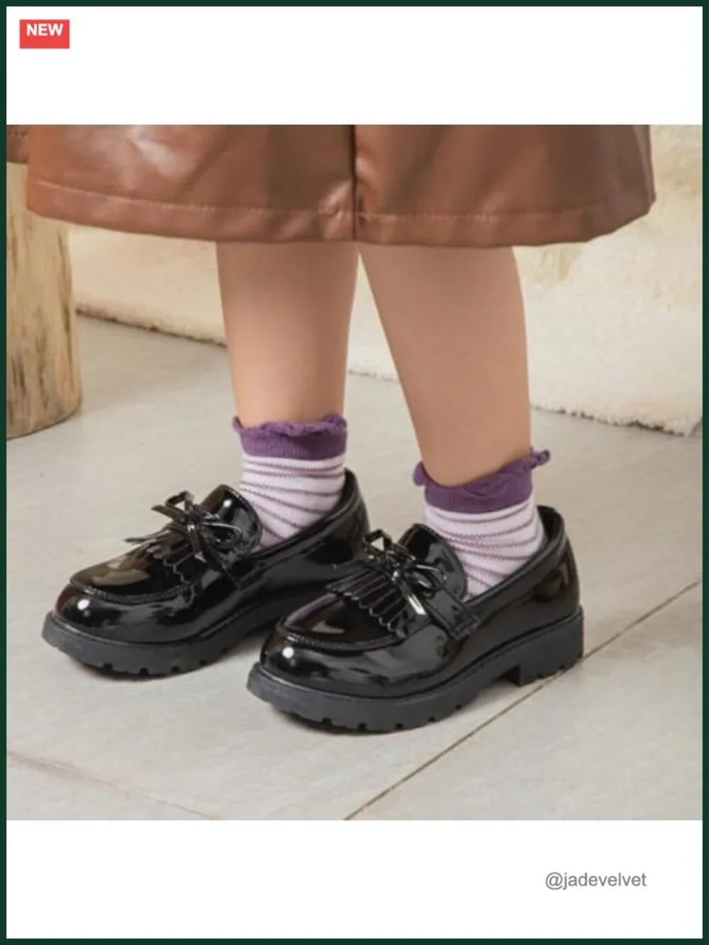 Toddler Lace-Up Oxford Dress Shoes for School Uniforms